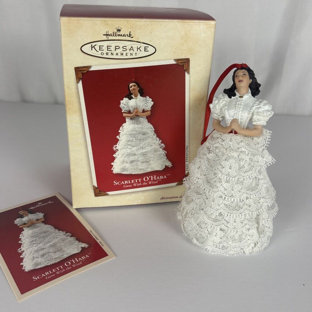Hallmark Keepsake Ornament Scarlett O’Hara 2002 Gone With The Wind